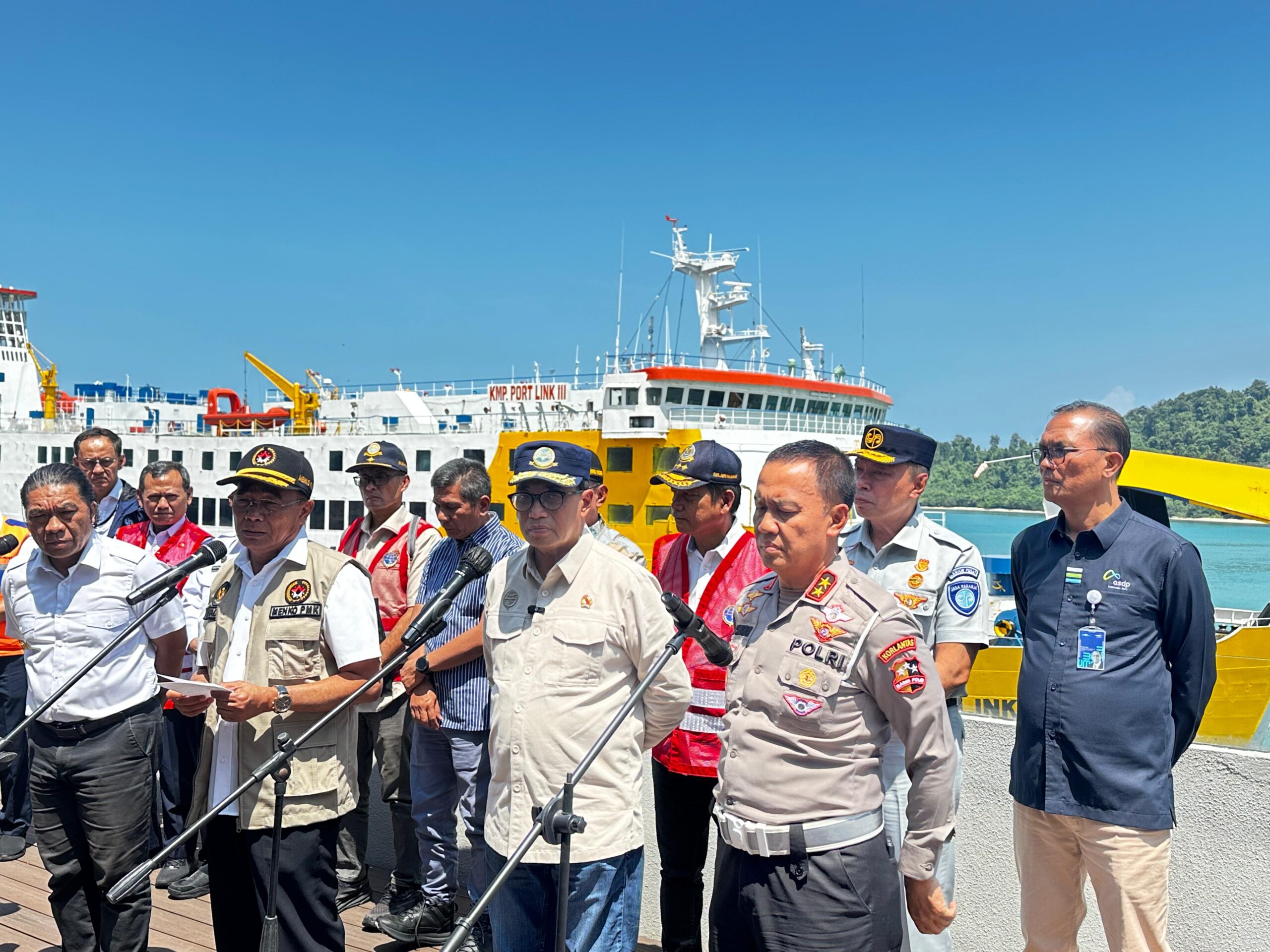 Gelar Rakor Antisipasi Lonjakan Pemudik 2024 di Pelabuhan Merak, Menhub : ASDP Prioritaskan Kapal Berkapasitas Besar