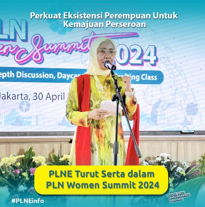 Perkuat Eksistensi Wanita Untuk Kemajuan Perseroan, PLNE Turut Serta dalam PLN Women Summit 2024