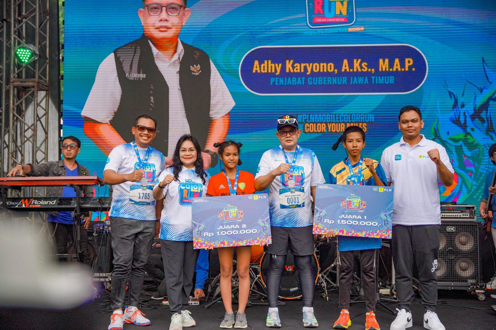 Gaungkan Spirit Green Lifestyle, PLN Sukses Gelar PLN Mobile Color Run 2024